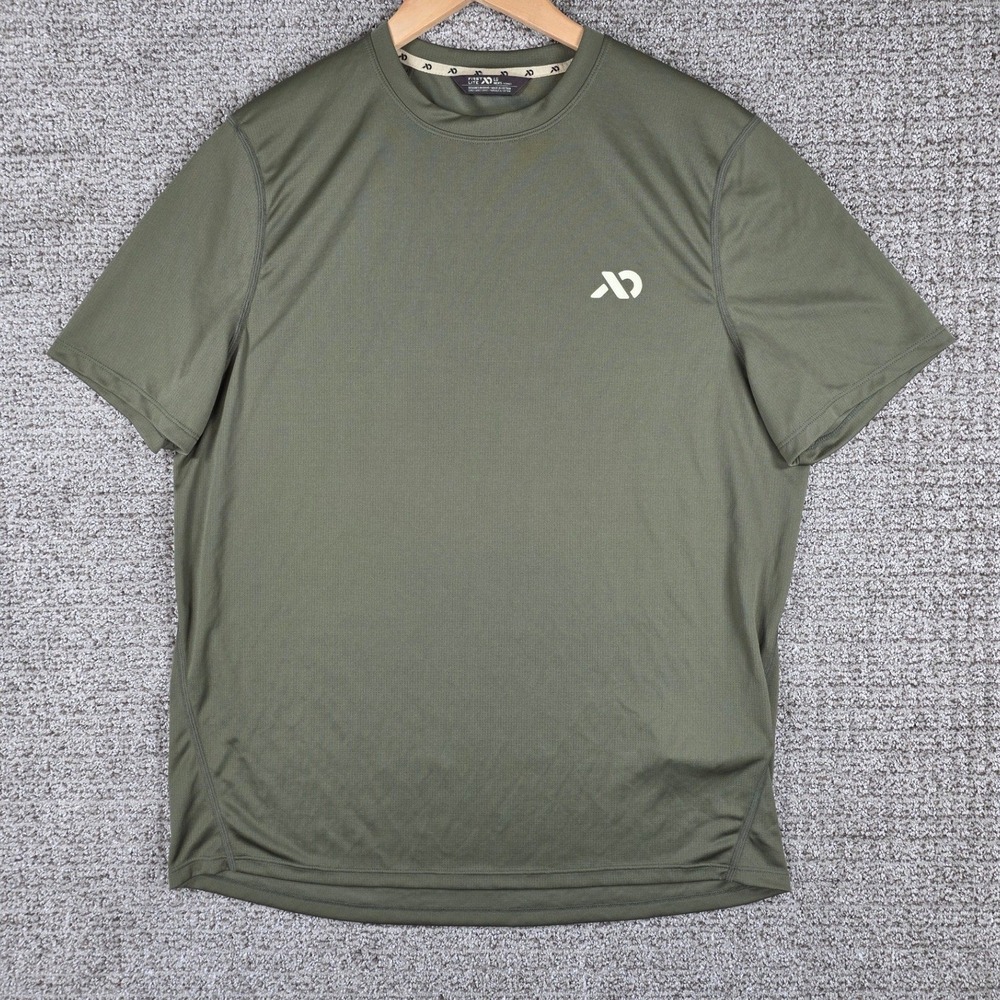First Lite Yuma Mens Large Green Short Sleeve No Fly Zone Insect Repellent Shirt